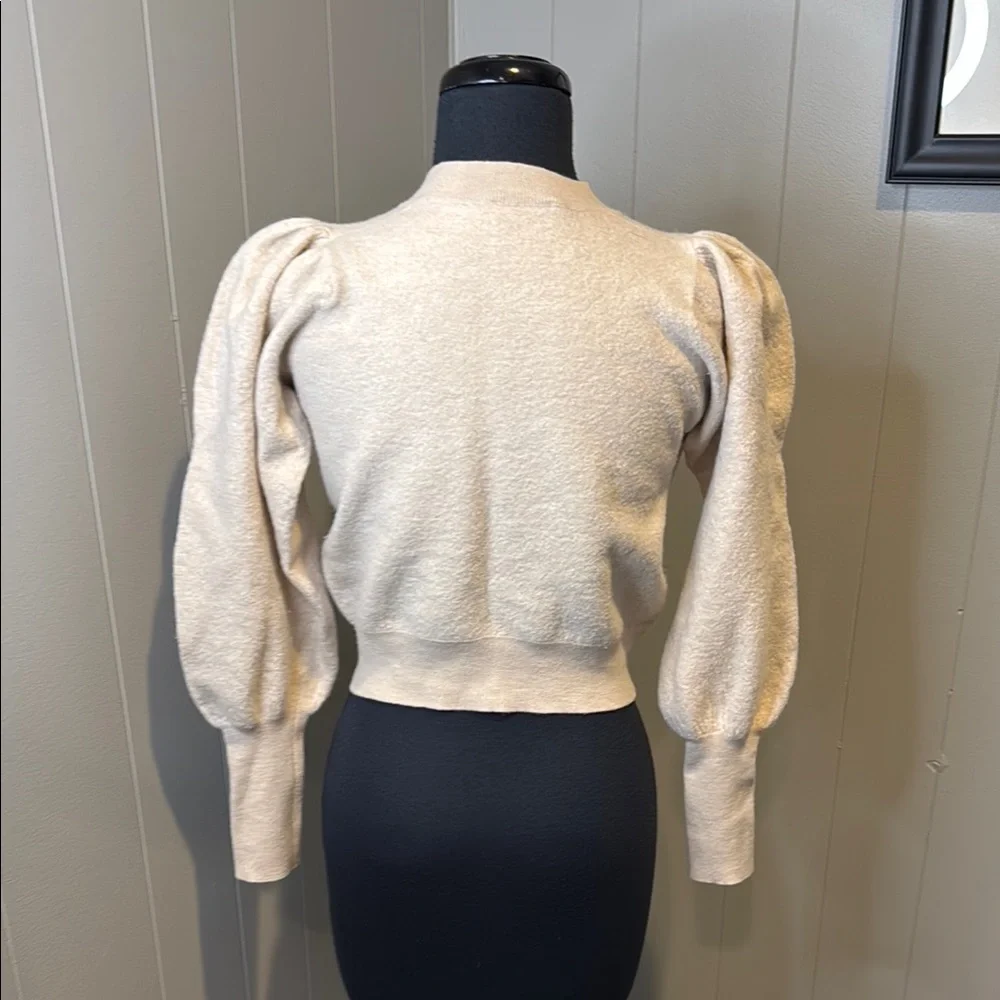 Ulla Johnson Cream Crew Neck Sweater - Picture 4 of 6